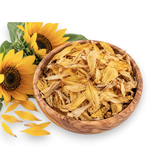 Sonnenblumenblüten getrocknet » Natürliches Kaninchenfutter & Kleintier Futter für Kaninchen und Meerschweinchen