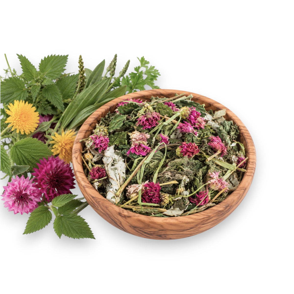 Blütenzauber » Mischung aus Kräutern und Blüten » Natürliches Kaninchenfutter & artgerechtes Futter für Kleintiere
